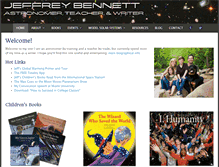Tablet Screenshot of jeffreybennett.com